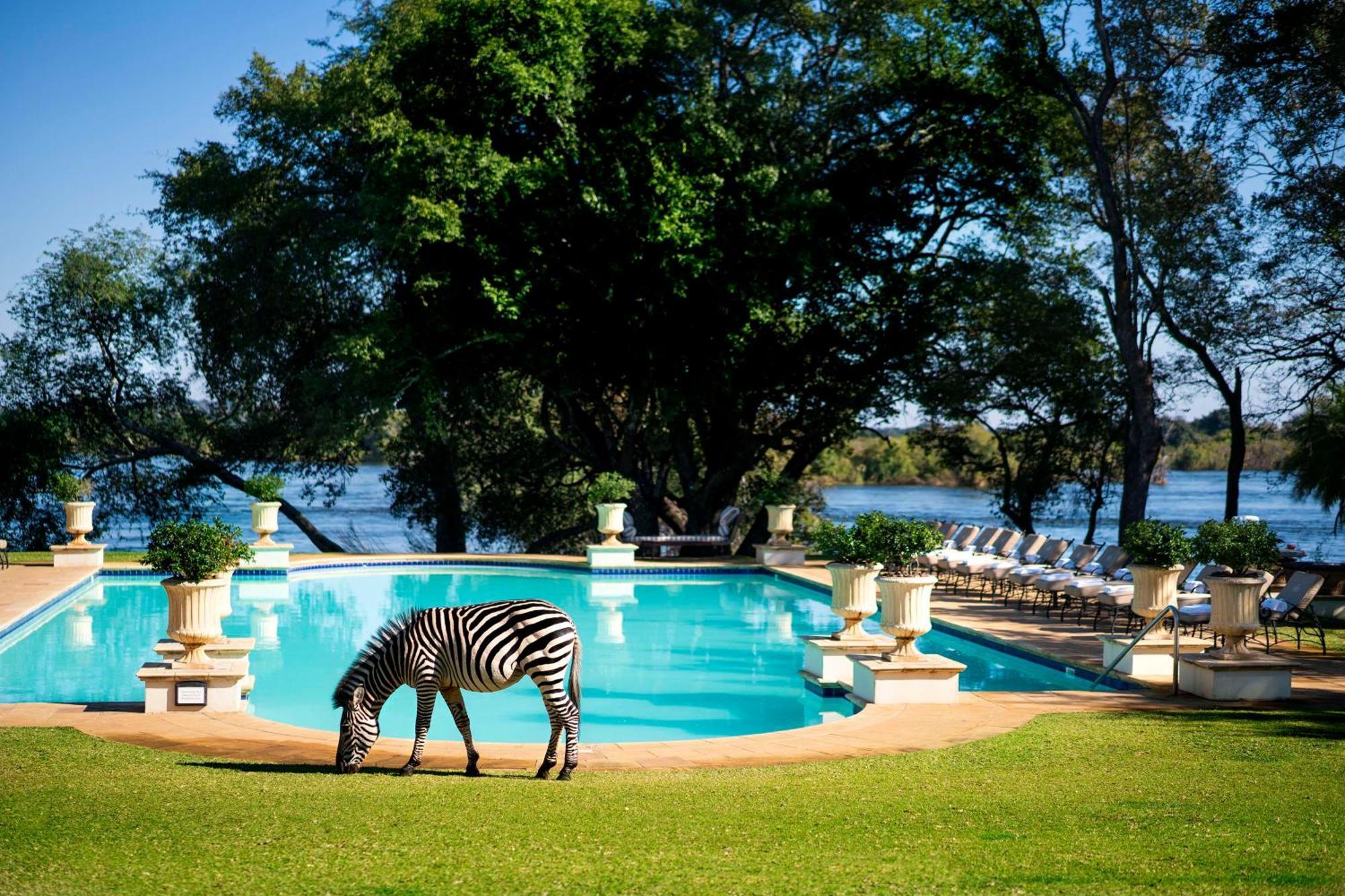 Royal Livingstone Hotel By Anantara Exterior foto